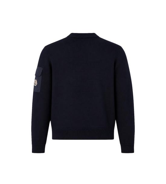 26FW 몽클레어 스웨터 9C00001 M1131 776 NAVY BLUE DOM - MONCLER