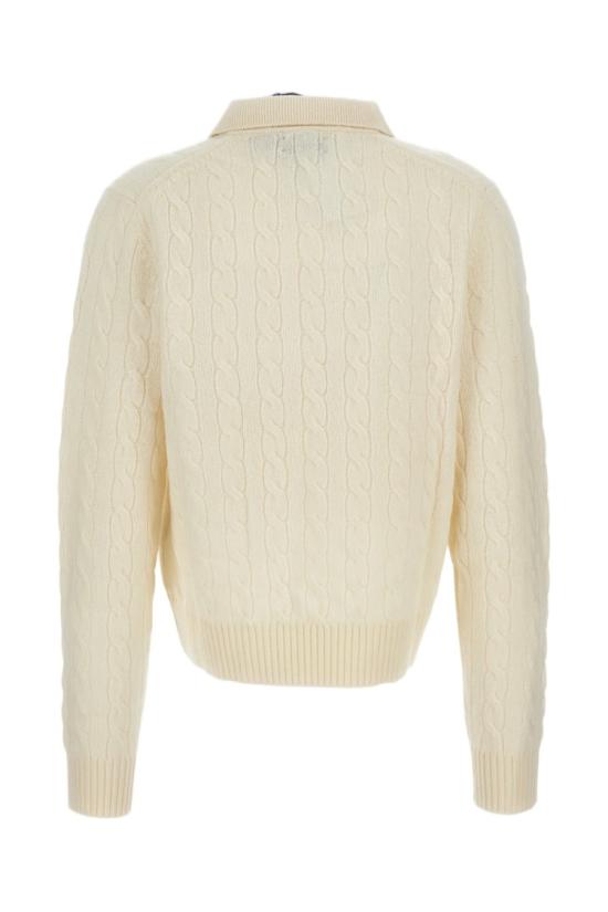 26FW 폴로 랄프로렌 케이블 폴로 니트 211972132001AUTHENTICCREAM Neutrals - POLO RALPH LAUREN