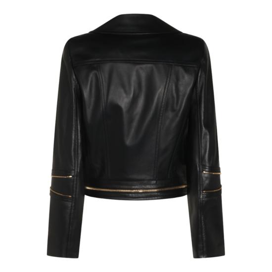 26FW 엘리자베타프랜치 가죽 자켓 GD01Z66E2110 Black - ELISABETTA FRANCHI