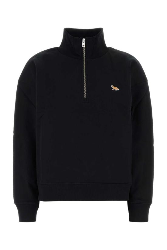 26FW 메종키츠네 후드 티셔츠 PW00308KM0341 P199 BLACK