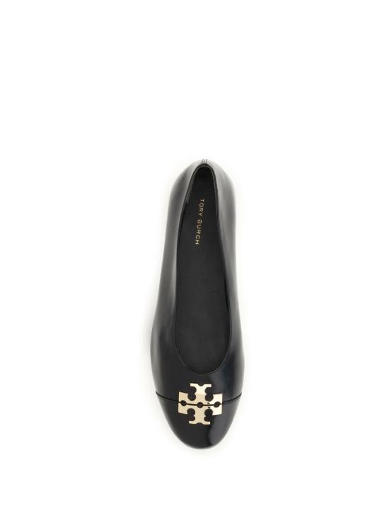  토리버치 플랫 슈즈 찰리 발레리나 퍼펙트 블랙 - TORY BURCH
