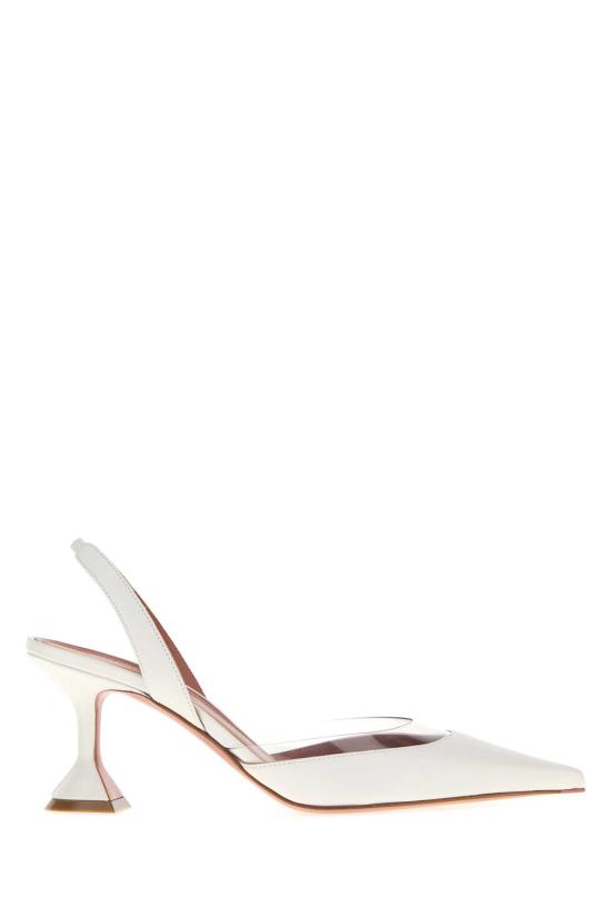 26SS 아미나 무아디 힐/펌프스 LARASLING70 WHITRA White