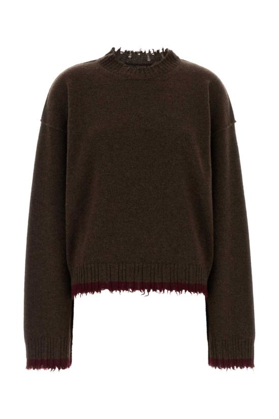 26FW 우마 왕 스웨터 UK7152 UW067 Brown