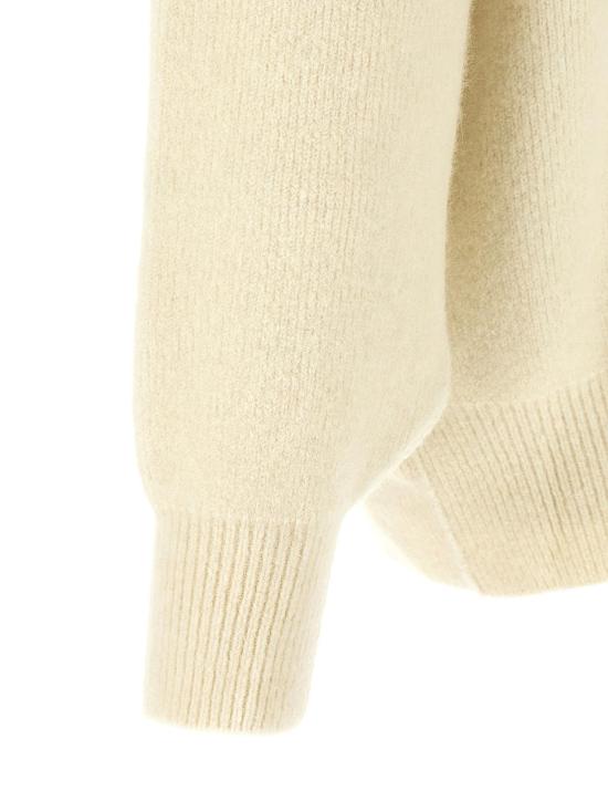  릭 오웬스 긴팔 티셔츠 마라부 스웨트셔츠 화이트 - RICK OWENS