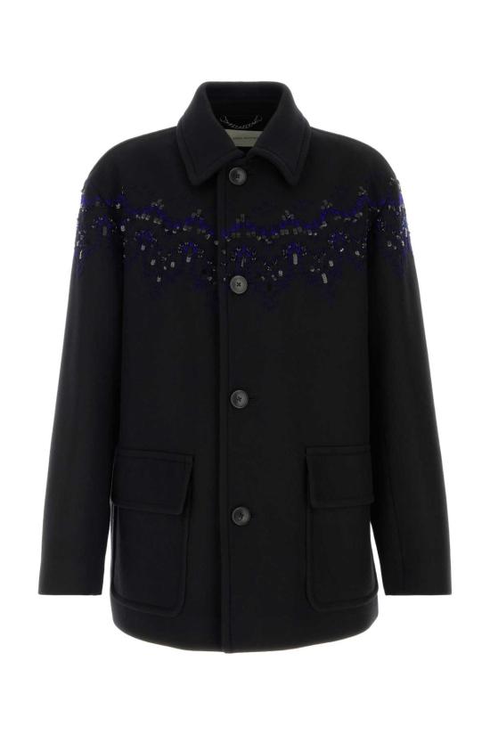26FW 드리스 반 노튼 코트 2620202404216 900 Black