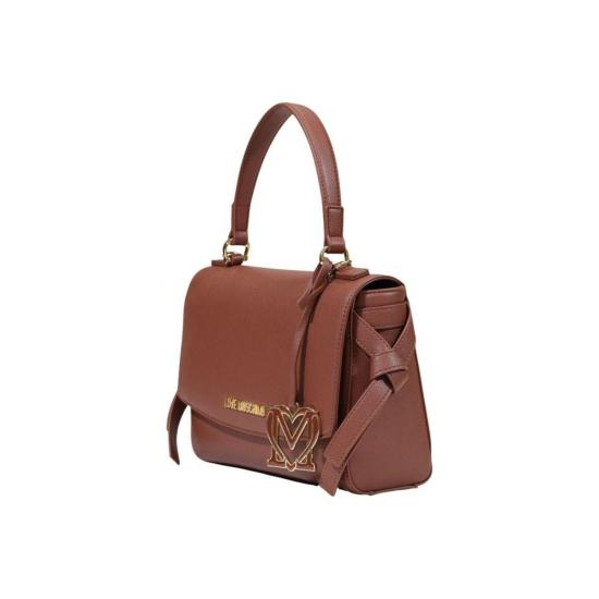  모스키노 토트백 러브  JC4061 PP 미디엄 핸드백 브라운 - MOSCHINO