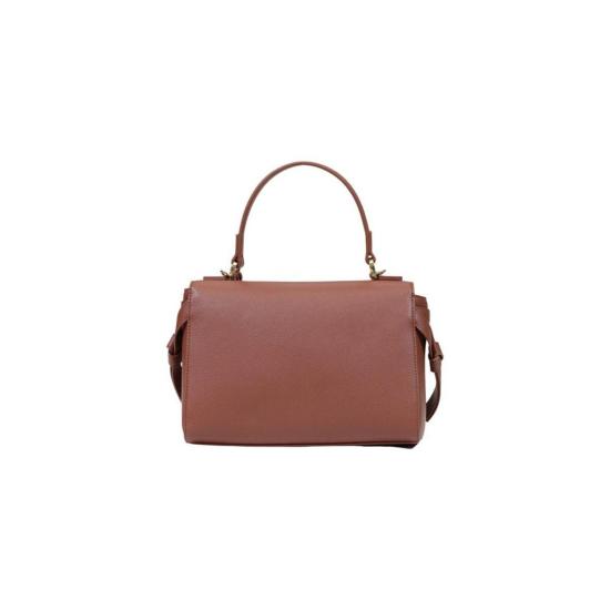  모스키노 토트백 러브  JC4061 PP 미디엄 핸드백 브라운 - MOSCHINO