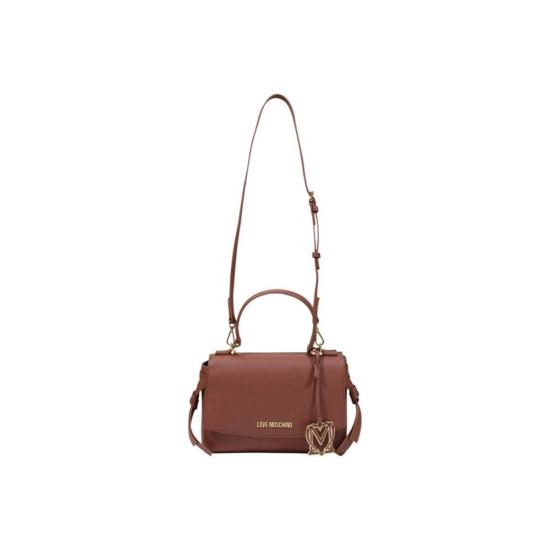  모스키노 토트백 러브  JC4061 PP 미디엄 핸드백 브라운 - MOSCHINO