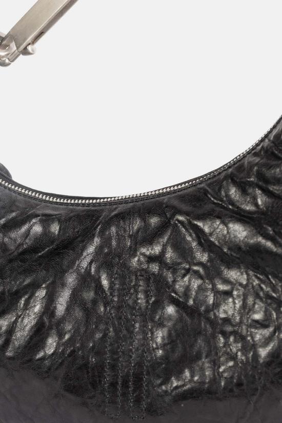  릭 오웬스 크로스백 삭 반둘리르 스몰 제미니 백 블랙 - RICK OWENS