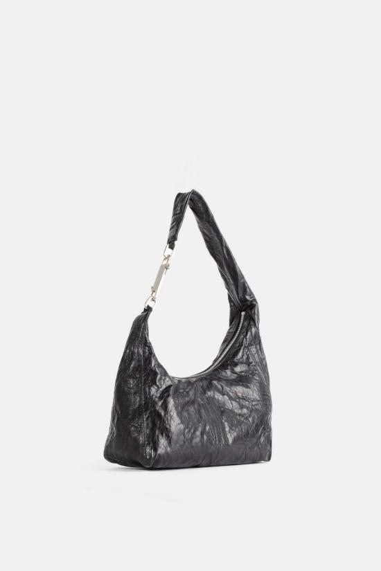  릭 오웬스 크로스백 삭 반둘리르 스몰 제미니 백 블랙 - RICK OWENS