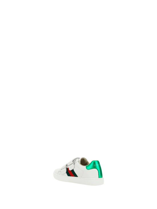  [키즈] 구찌 슈즈 키즈 스니커즈 Gr.White/Vrv/Ros/B.S - GUCCI