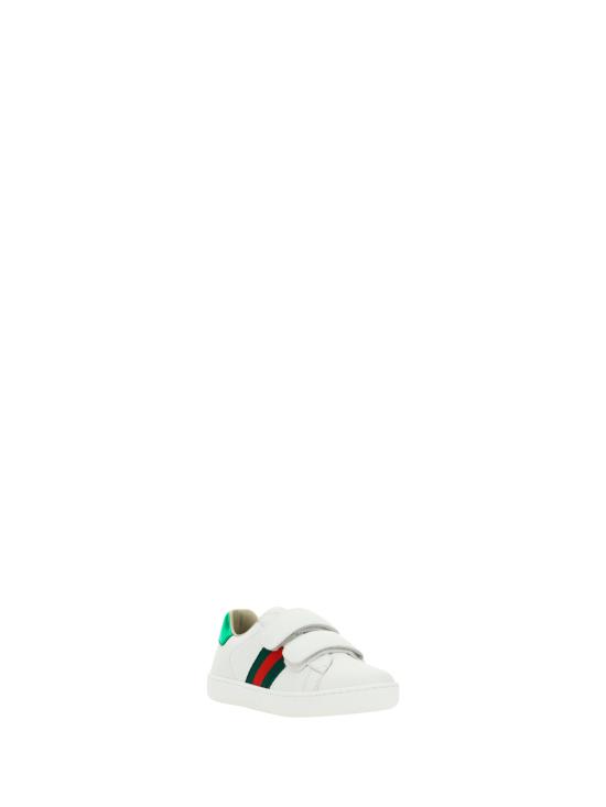  [키즈] 구찌 슈즈 키즈 스니커즈 Gr.White/Vrv/Ros/B.S - GUCCI