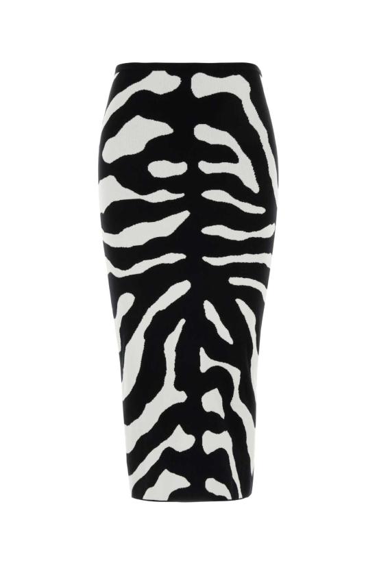26FW 모스키노 스커트 A01815506 1555 Animal Print