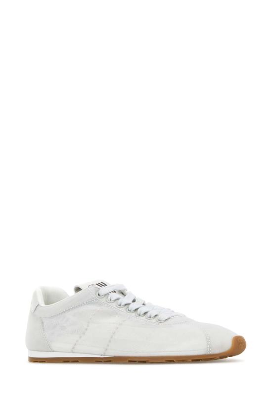 26FW 미우미우 레이스업 메쉬 스니커즈 5E709EF005099 F0009 White - MIU MIU