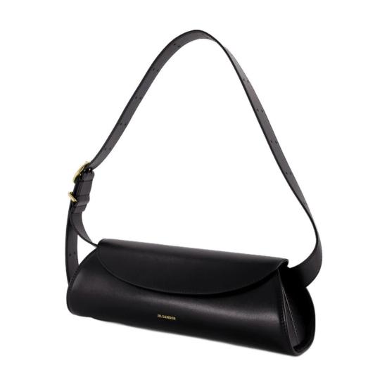  질샌더 숄더백 질 샌더 카놀로 숄더백 블랙 - JIL SANDER