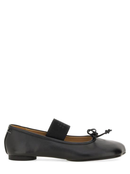 26FW MM6 메종마르지엘라 아나토믹 뉴메릭 발레리나 플랫 슈즈 S59WZ0099 P3628T8013 BLACK