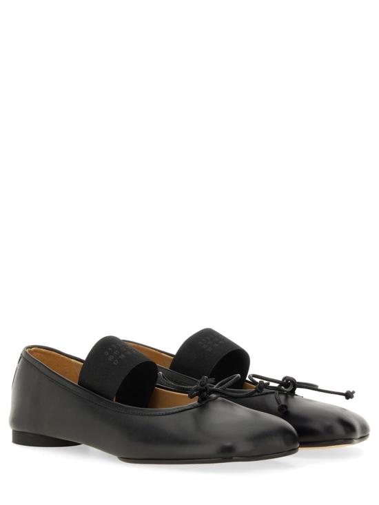 26FW MM6 메종마르지엘라 아나토믹 뉴메릭 발레리나 플랫 슈즈 S59WZ0099 P3628T8013 BLACK - MM6 MAISON MARGIELA