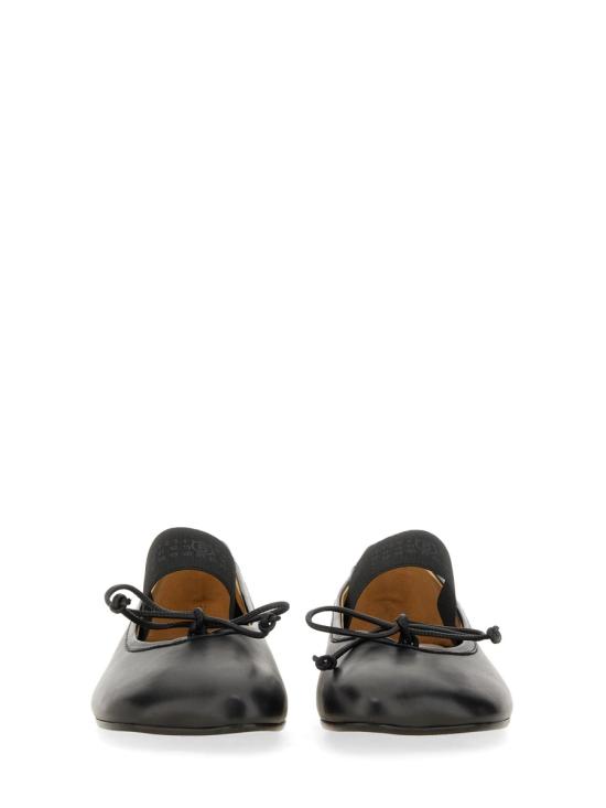 26FW MM6 메종마르지엘라 아나토믹 뉴메릭 발레리나 플랫 슈즈 S59WZ0099 P3628T8013 BLACK - MM6 MAISON MARGIELA