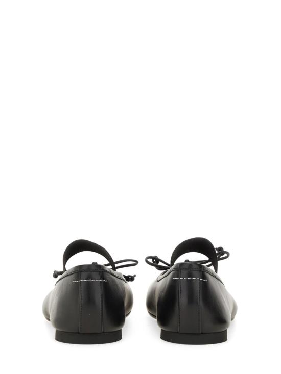 26FW MM6 메종마르지엘라 아나토믹 뉴메릭 발레리나 플랫 슈즈 S59WZ0099 P3628T8013 BLACK - MM6 MAISON MARGIELA