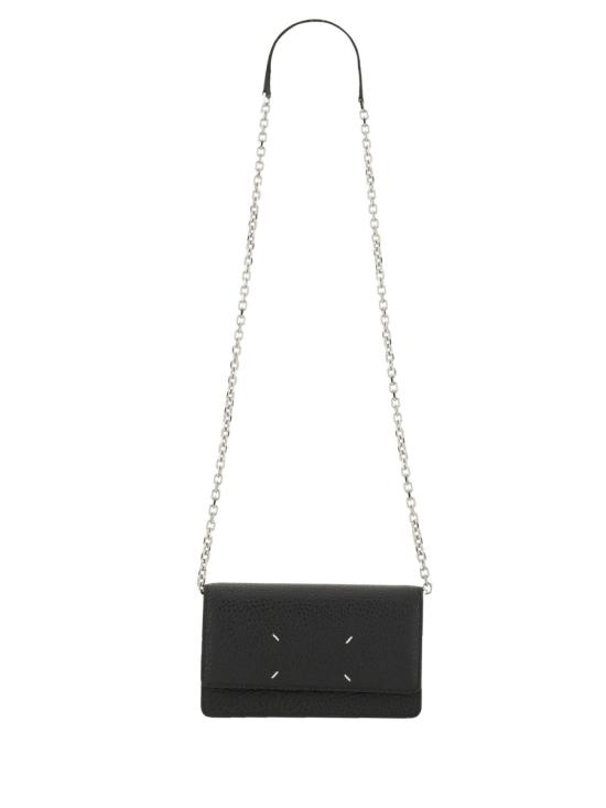 26FW 마르지엘라 WOC 체인 크로스바디 월렛 SA3UI0008 P4455T8013 BLACK