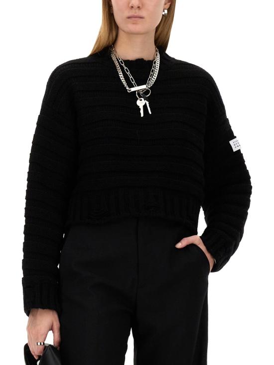 26FW MM6 메종마르지엘라 스웨터 S52HL0031 M13040900 BLACK - MM6 MAISON MARGIELA