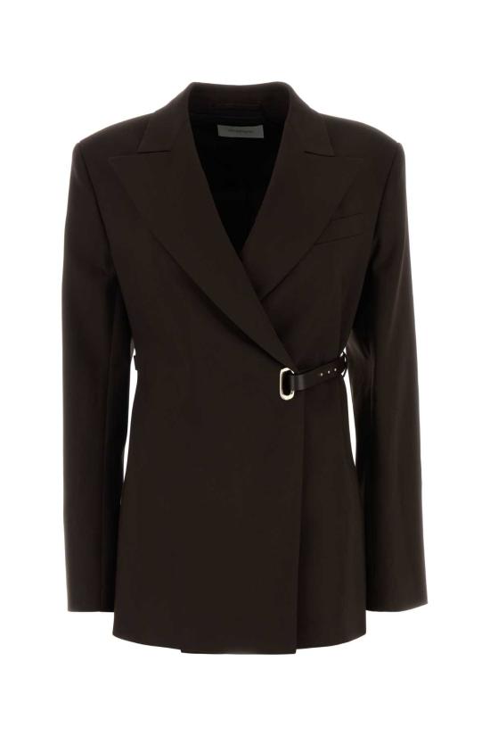 26FW 스포트막스 수트 자켓 2622046011600 002 Brown