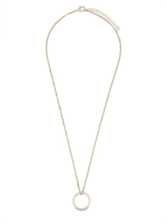26FW MM6 메종마르지엘라 목걸이/팬던트 SM6UU0048 P7296951 SILVER - MM6 MAISON MARGIELA