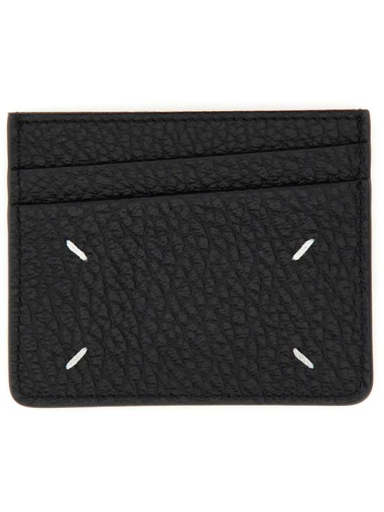 26FW 마르지엘라 4스티치 카드 홀더 SA1VX0006 P4455T8013 BLACK - MAISON MARGIELA