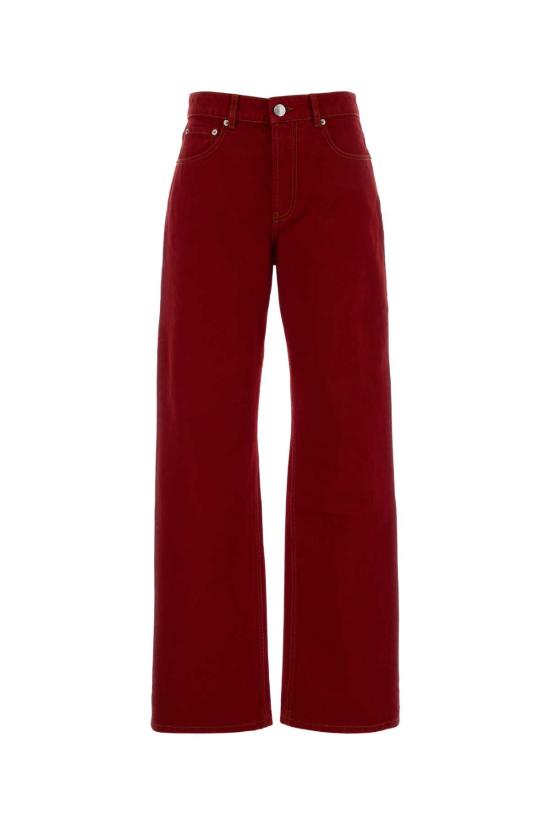 26FW 아미 데님 팬츠 FTR450DE0132 A186 Red