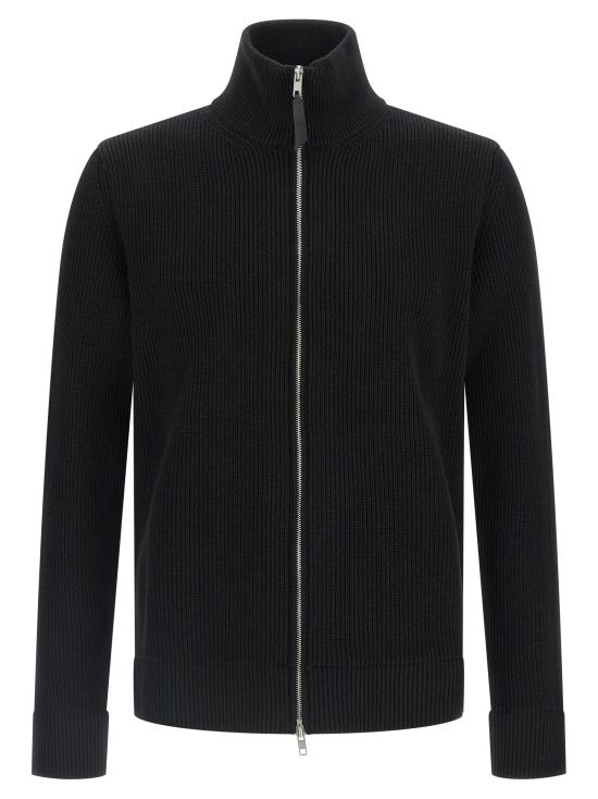 26FW 마르지엘라 니트 집업 가디건 SI1HA0013 S17781900F BLACK
