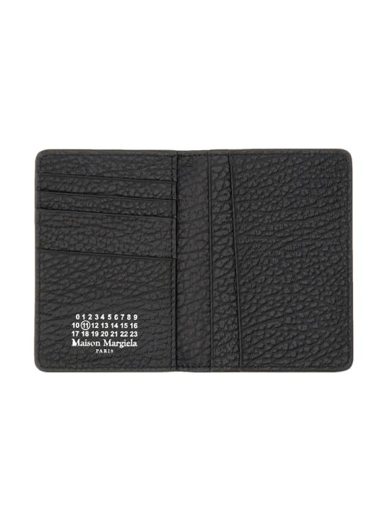 26FW 마르지엘라 보빈 레더 카드 홀더 SA1VX0011 P4455T8013 BLACK - MAISON MARGIELA