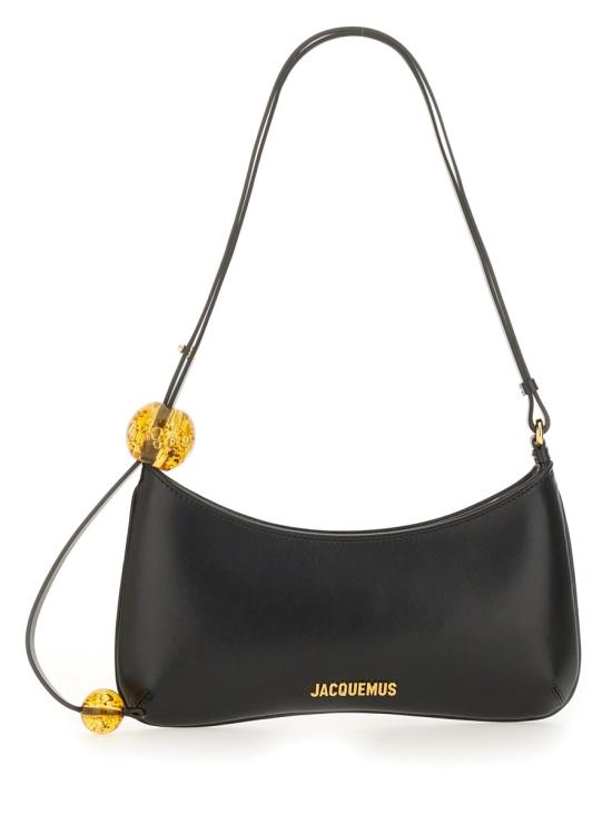 26FW 자크뮈스 비쥬 펄 숄더백 BAW00057AC0 1C01990 BLACK - JACQUEMUS