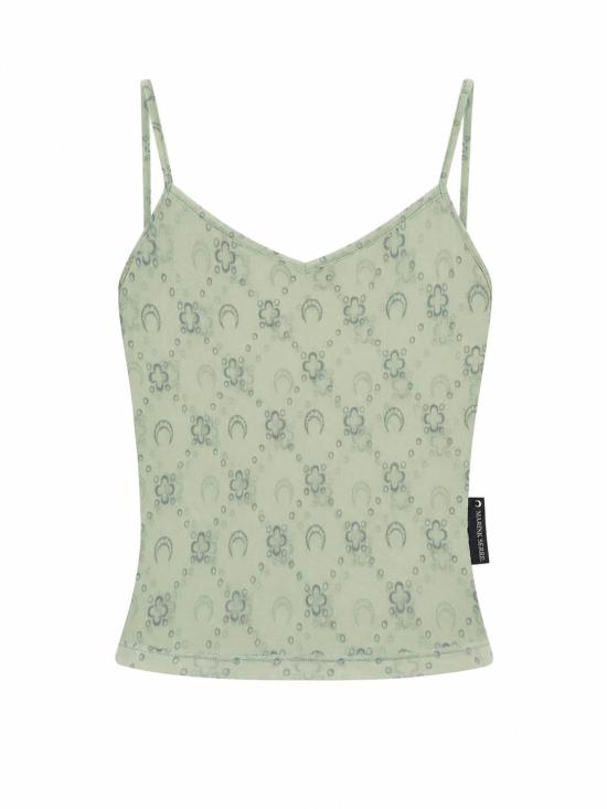 26FW 마린세르 민소매 티셔츠 WTO514ACJER0005 GR40 GREEN GREY