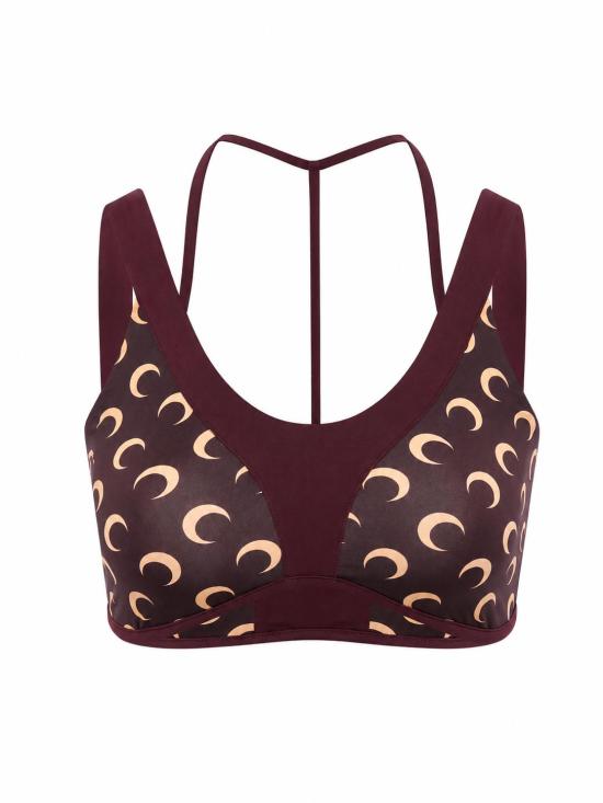 26FW 마린세르 민소매 티셔츠 WTO485ACJER0101 BR51 DEEP MAHOGANY