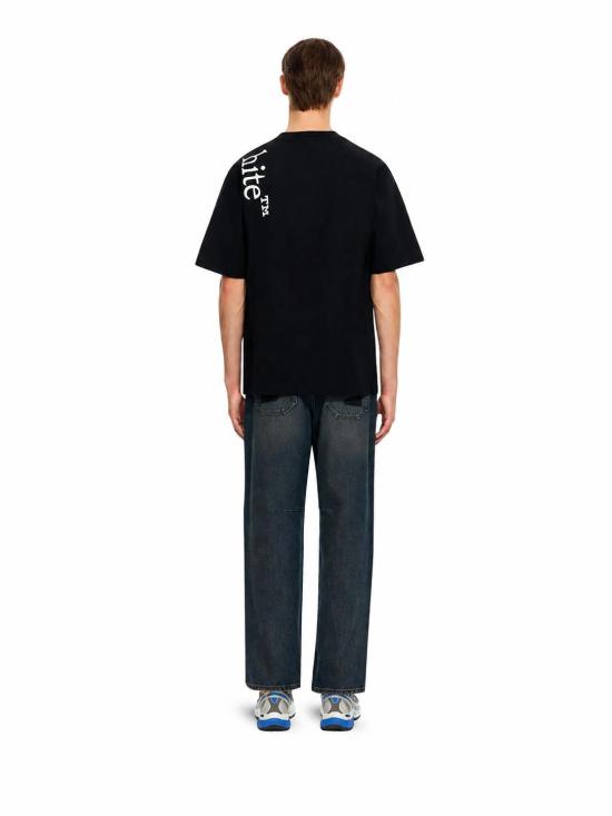 26FW 오프화이트 탑 44MAA120F26J010001 BLACK - OFF WHITE