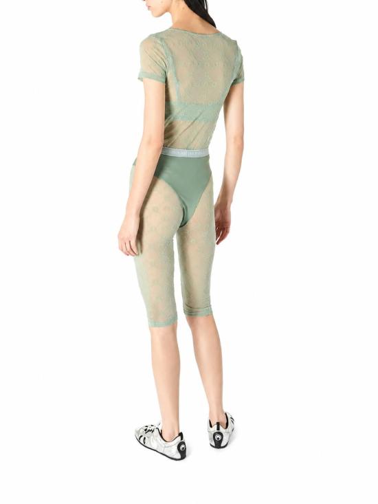 26FW 마린세르 반팔 티셔츠 WTO389ACJER0005 GR40 GREEN GREY - MARINE SERRE