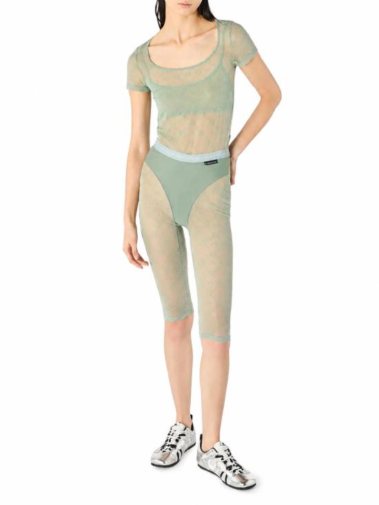 26FW 마린세르 반팔 티셔츠 WTO389ACJER0005 GR40 GREEN GREY - MARINE SERRE