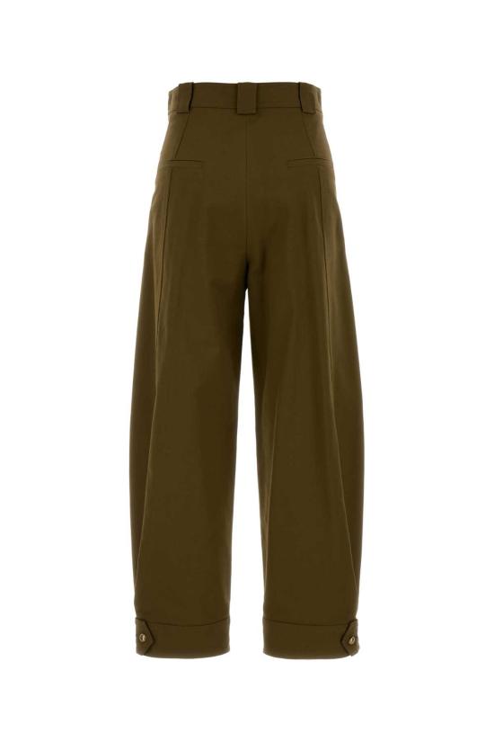 26FW 막스마라 스트레이트 팬츠 2621136111600 017 Green - MAX MARA