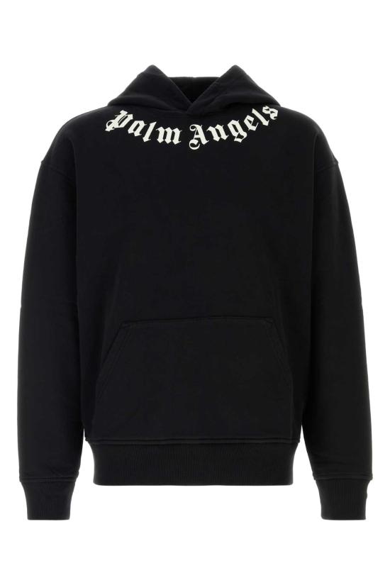 26FW 팜앤젤스 후드 티셔츠 PAMBB003FL001 1003 Black