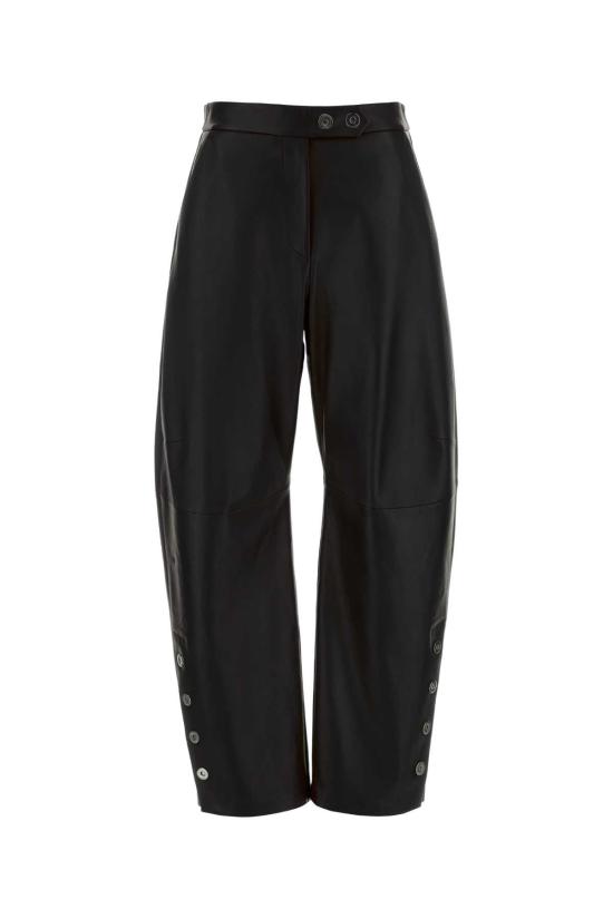 26FW 스포트막스 스트레이트 팬츠 2622436011600 002 Black