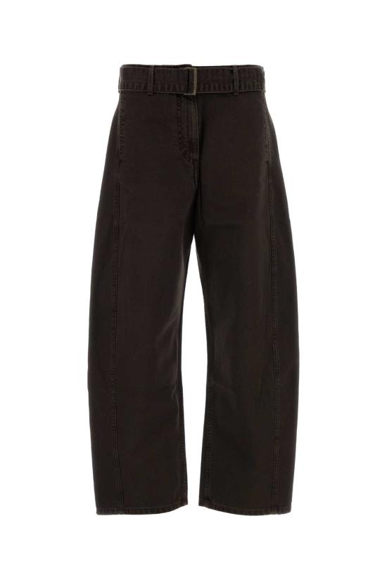 26FW 마그다뷰트림 데님 팬츠 212726 BROWN