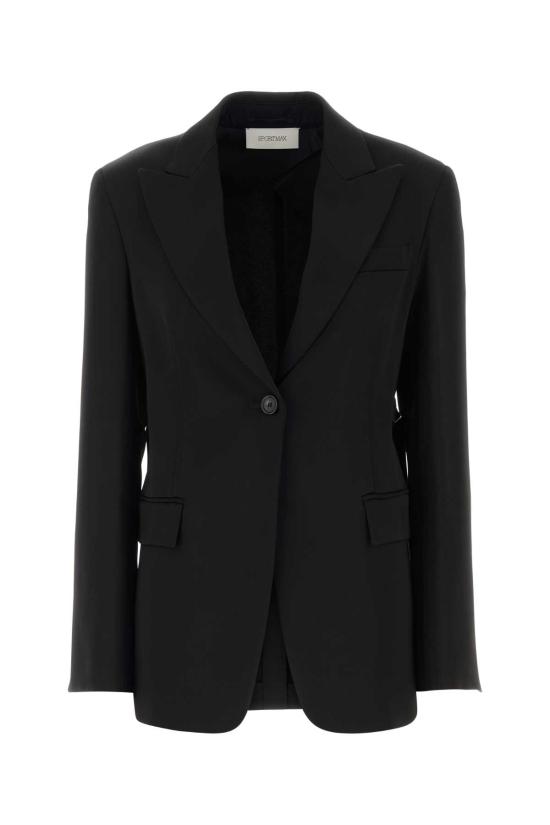 26FW 스포트막스 수트 자켓 2622046021600 003 Black