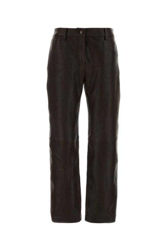 26FW 마그다뷰트림 스트레이트 팬츠 287726 BROWN