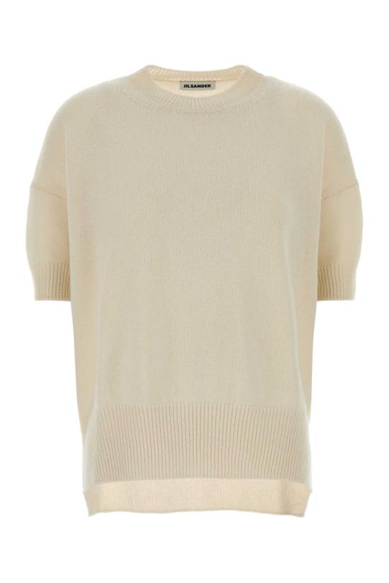 26FW 질샌더 스웨터 J02GP0014J13206 107 White