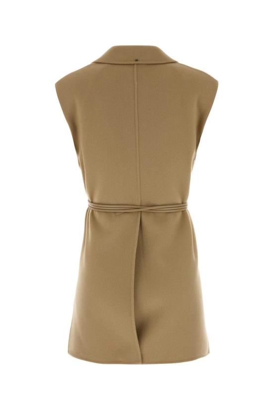 26FW 스포트막스 베스트 2622276011600 001 Beige o Tan - SPORTMAX