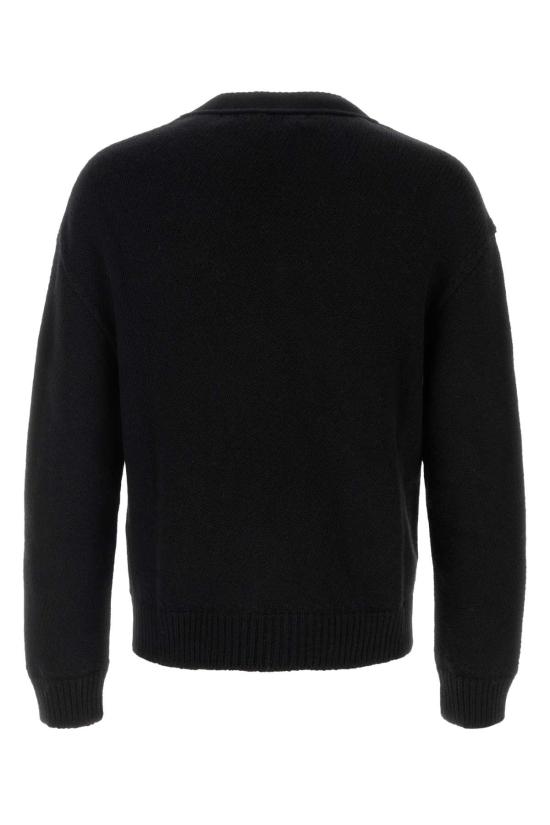 26FW 질샌더 가디건 J22HP0054J14860 001 Black - JIL SANDER