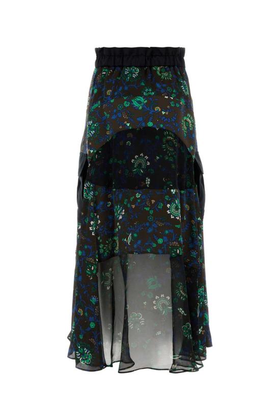 26FW 사카이 스커트 2608602 601 Printed - SACAI