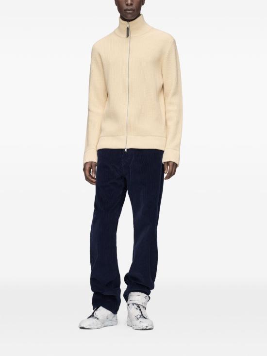26FW 마르지엘라 니트 집업 가디건 SI1HA0013 S17781105F Avorio - MAISON MARGIELA