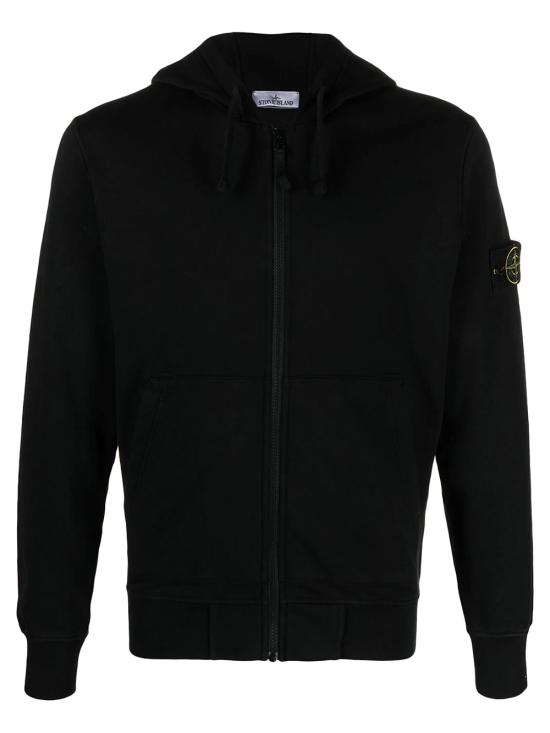 26FW 스톤 아일랜드 후드 티셔츠 L2S15 6100061 S0051 V0029 BLACK DOM