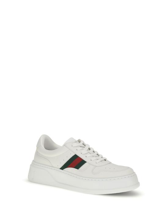  구찌 스니커즈 오버사이즈 솔  G.White/Vrv/G.White - GUCCI